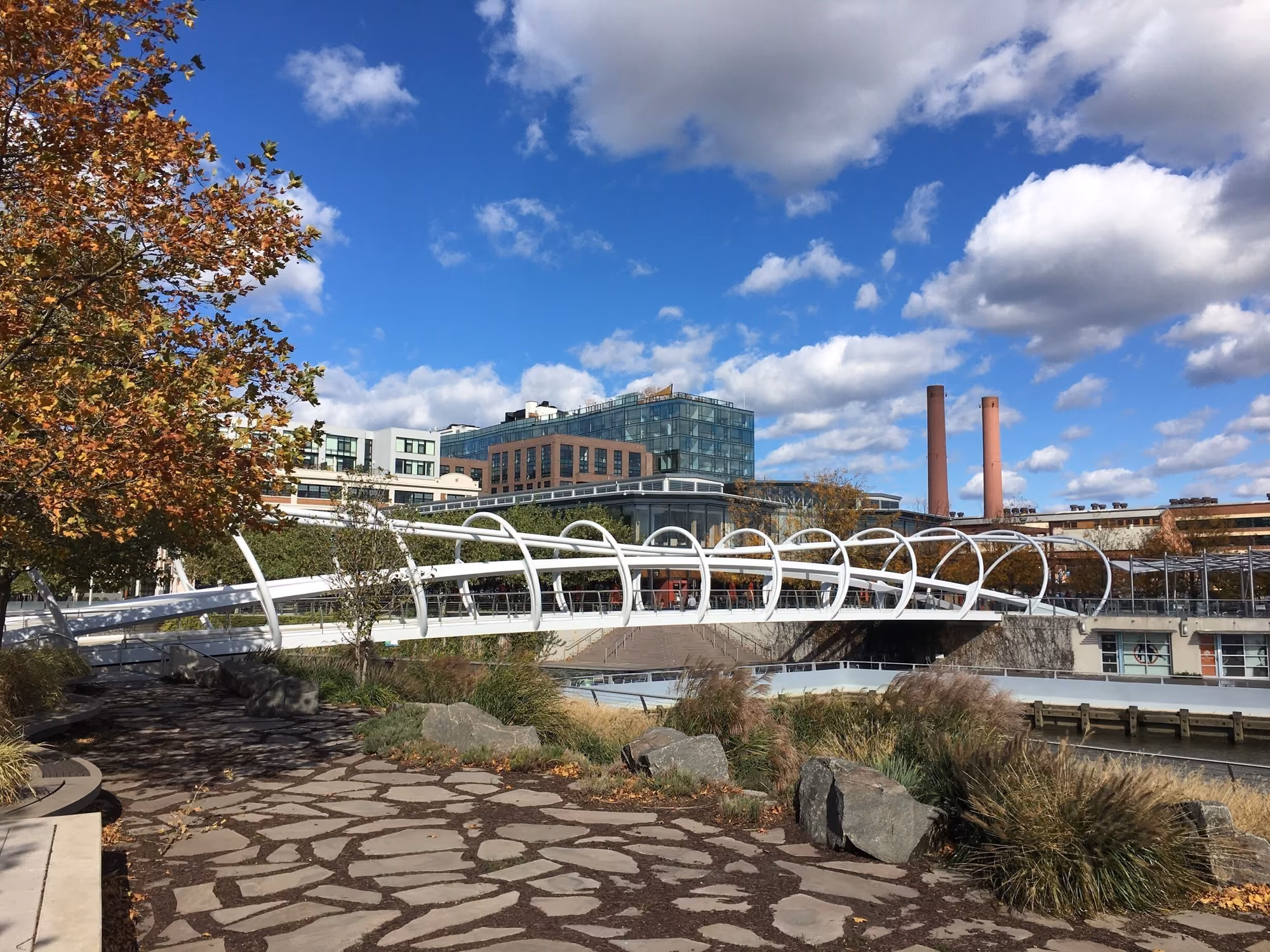 The Yards Park in Washington, D.C.: The Yards Park Pedestrian Bridge