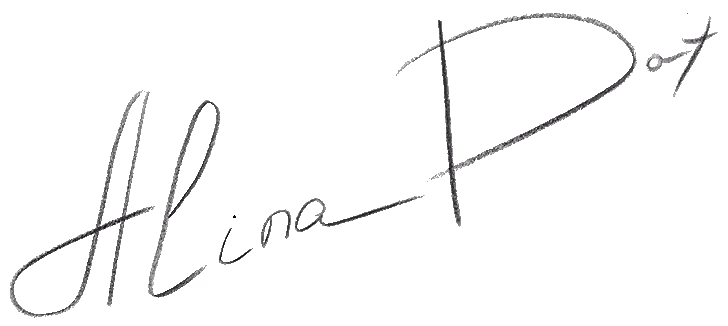Alina Dax Unterschrift