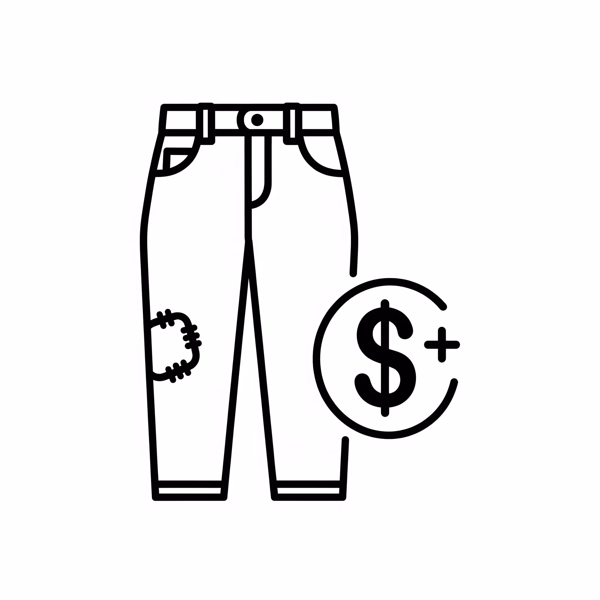 Jeans Hose Aufpreis Änderungen