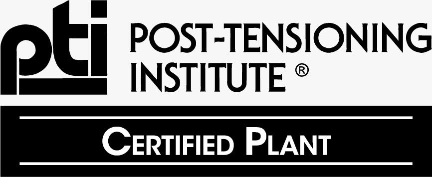 Post Tensioning Certified Plant By PTI the Post Tensioning Institute