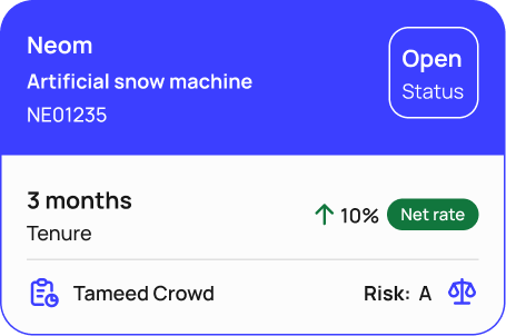 Minimum investment amount