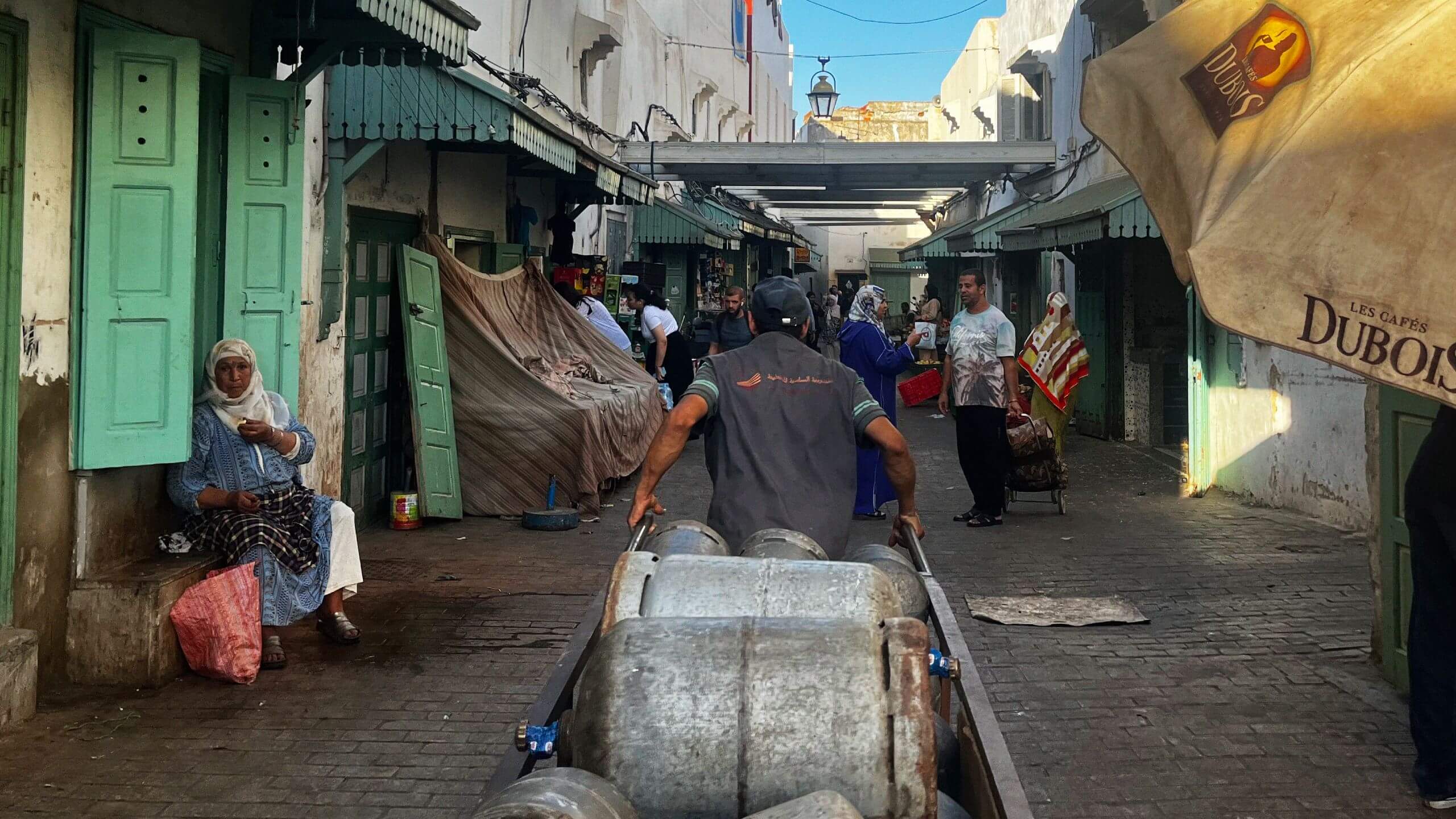 Rabat's Medina was the smallest I visited on this recent trip and is certainly not a sterilised, gentrified experience for tourists. Once you venture away from the crowded streets of traders pushing the same formulaic selection of goods, the infrastructure rapidly deteriorates along the more rustic backstreets. Expect scenes that would not look out of place 50 years ago.