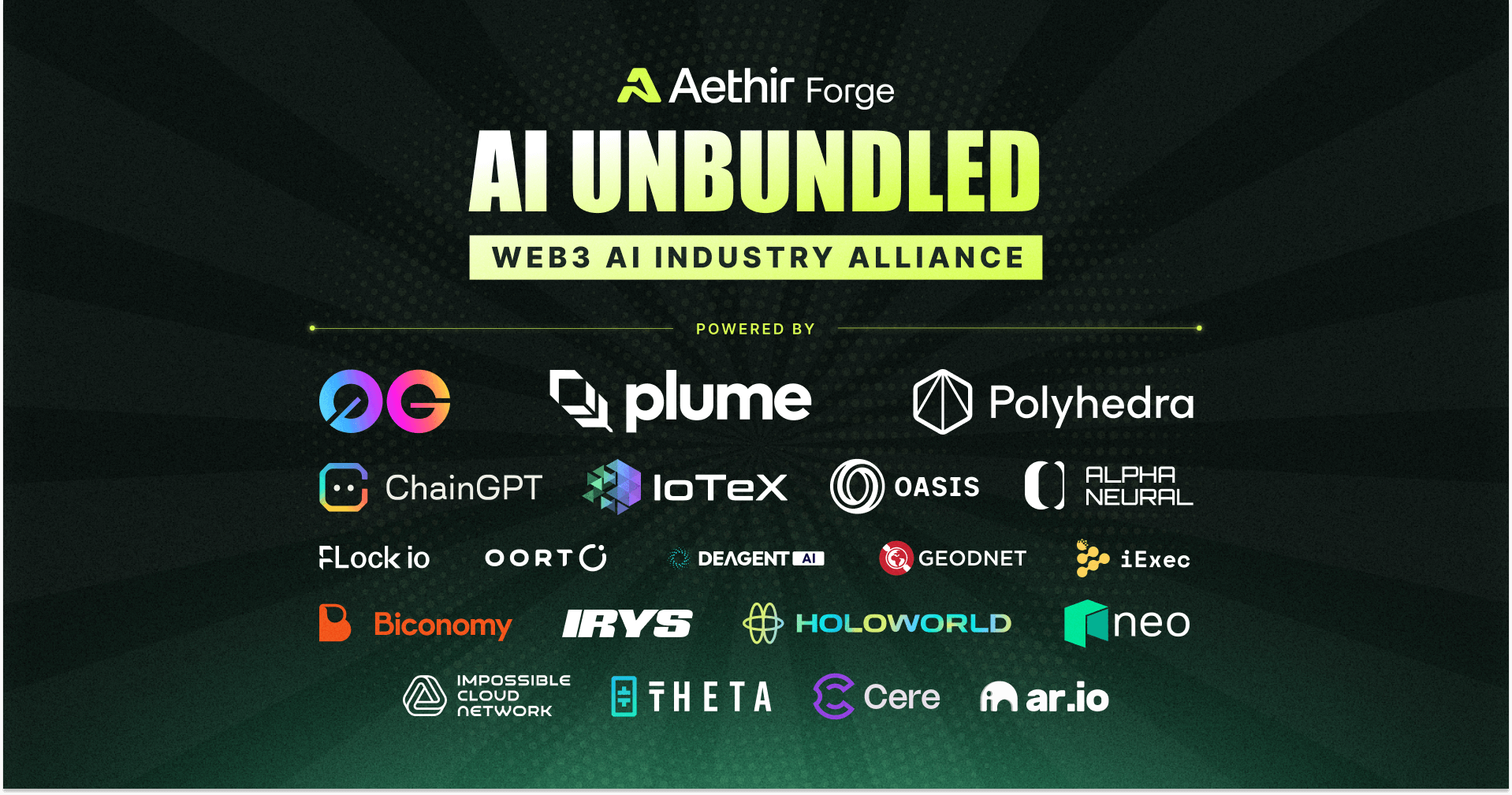 Aethir Introduces AI Unbundled: A Web3 AI Industry Alliance