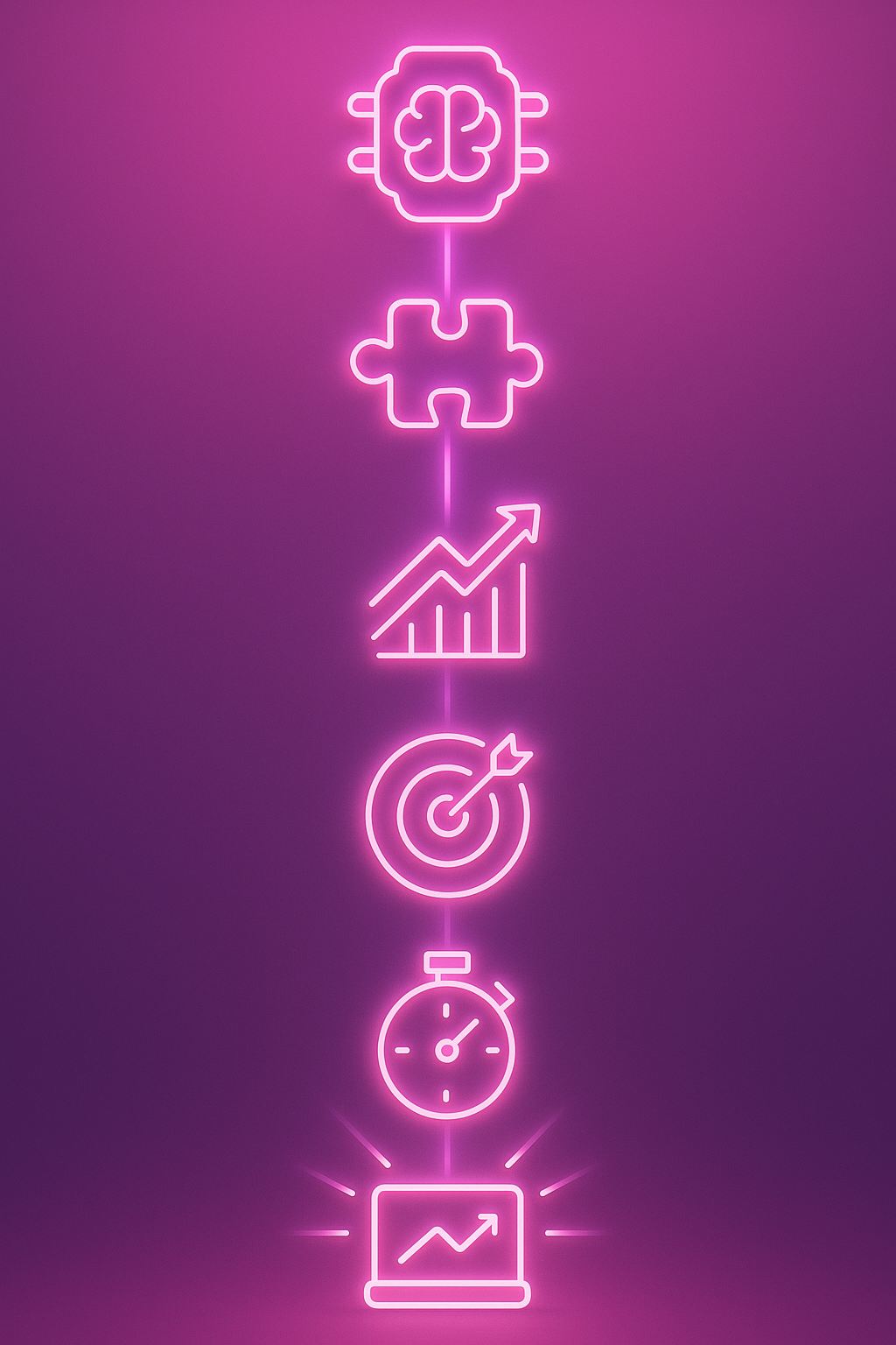 Infographic flow highlighting six key steps to evaluate and adopt a signal-based marketing platform