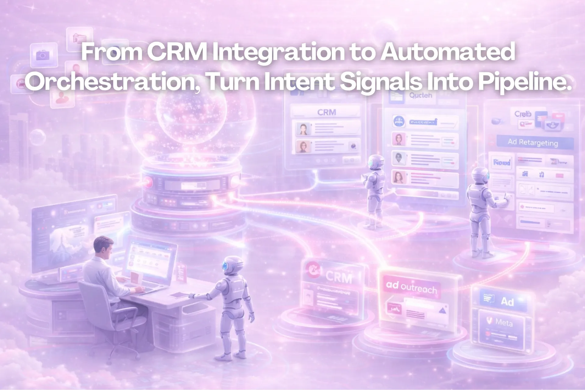 From CRM Integration to Automated Orchestration, Turn Intent Signals Into Pipeline.
