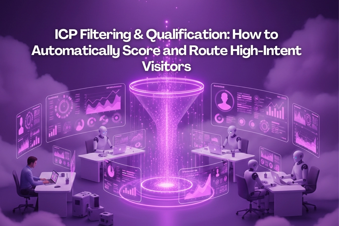 ICP Filtering & Qualification: How to Automatically Score and Route High-Intent Visitors
