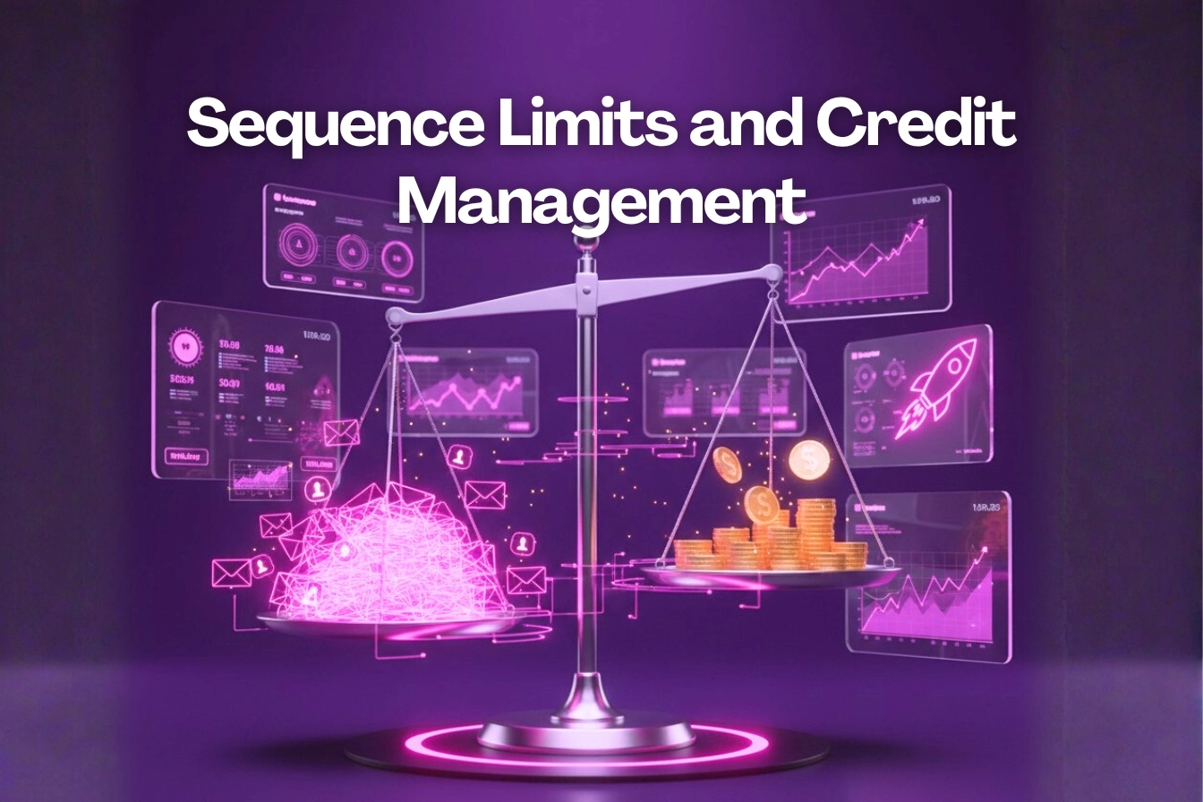 Sequence Limits and Credit Management: How to Scale Outreach Without Running Out