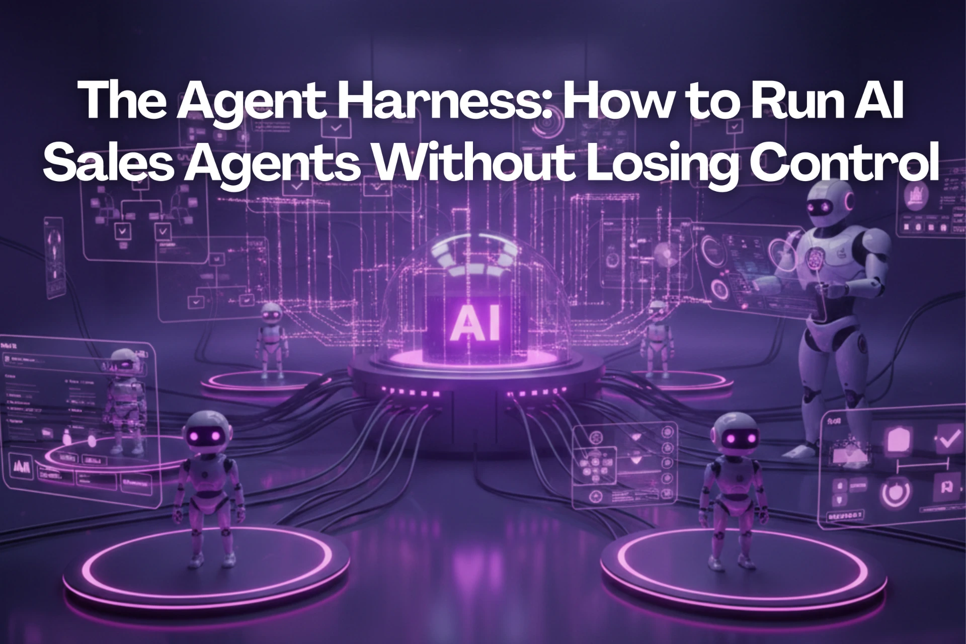The Agent Harness: How to Run AI Sales Agents Without Losing Control