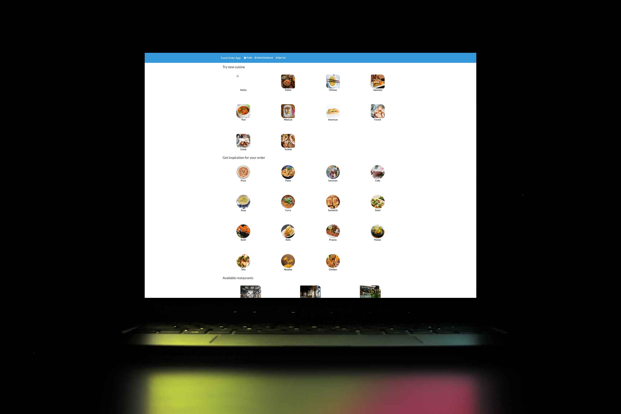 Food Order App