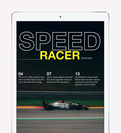 Speed Racer Magazine