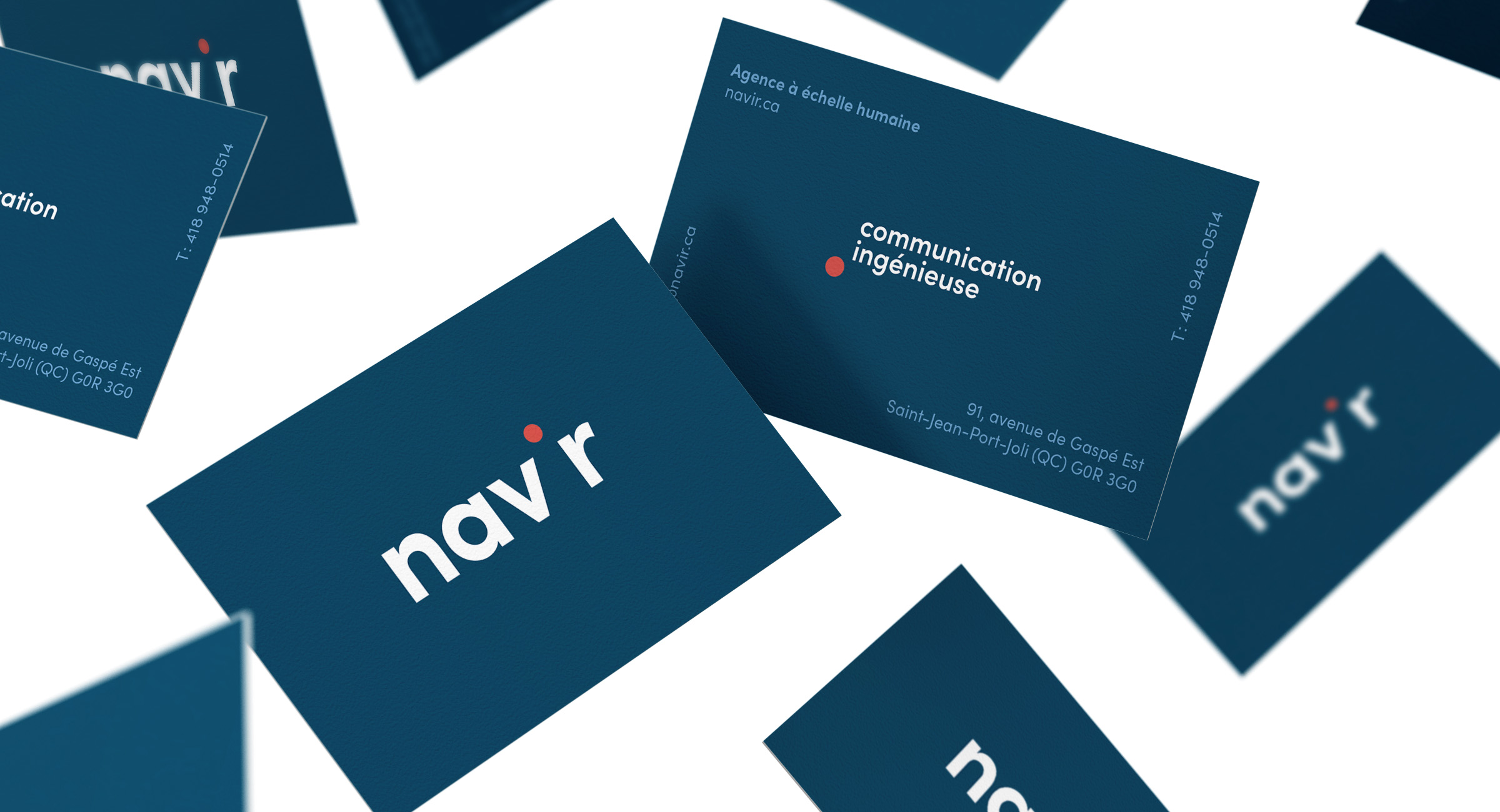 Navir's business card