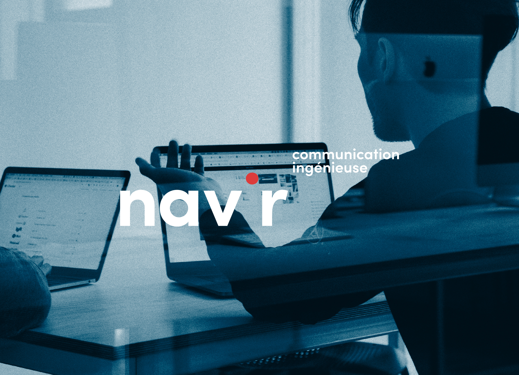 navir's logo on picture