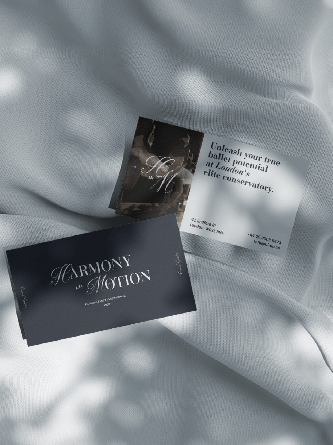 Harmony in Motion business cards