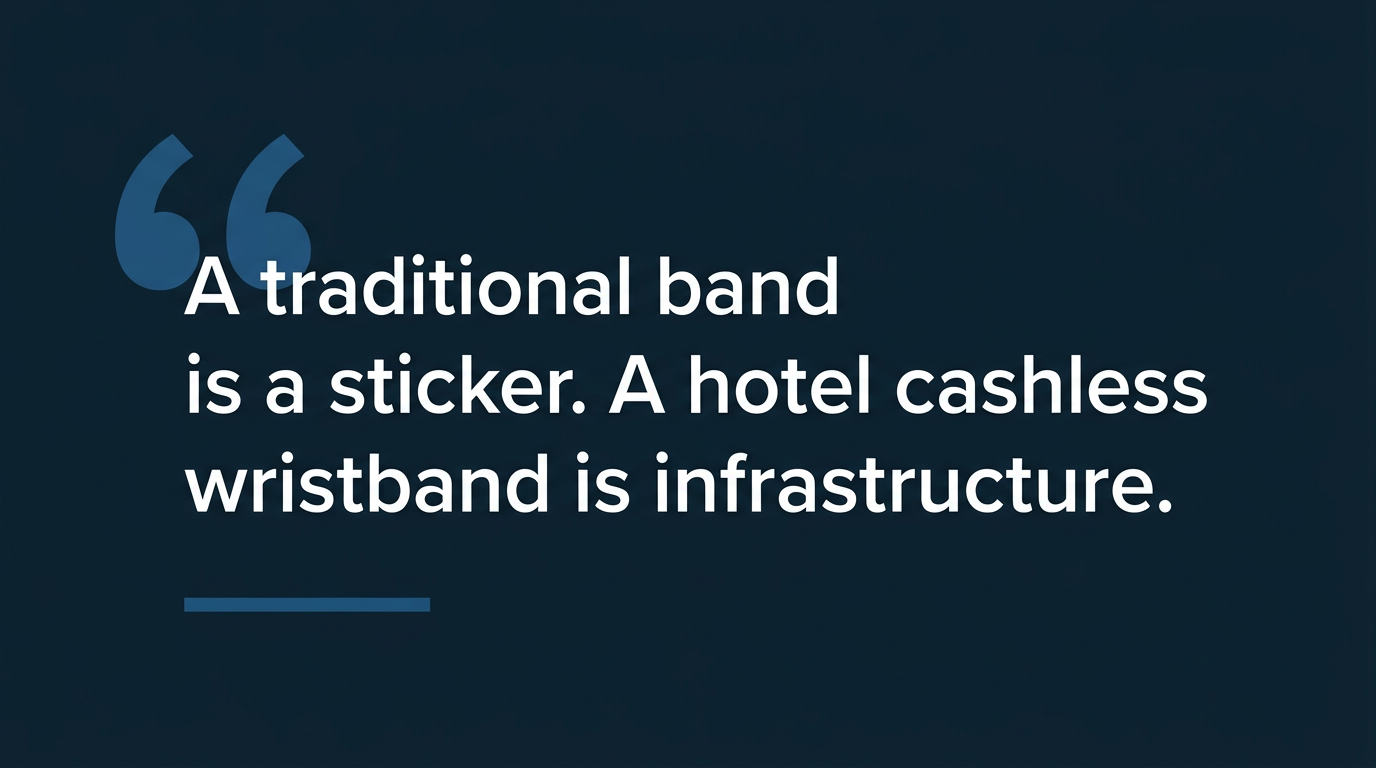 rfid wristband hotel