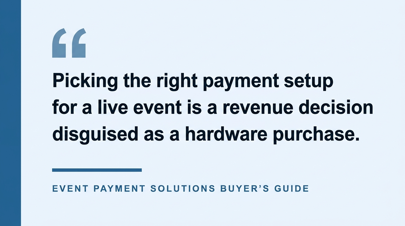 event payment solutions buyer's guide 
