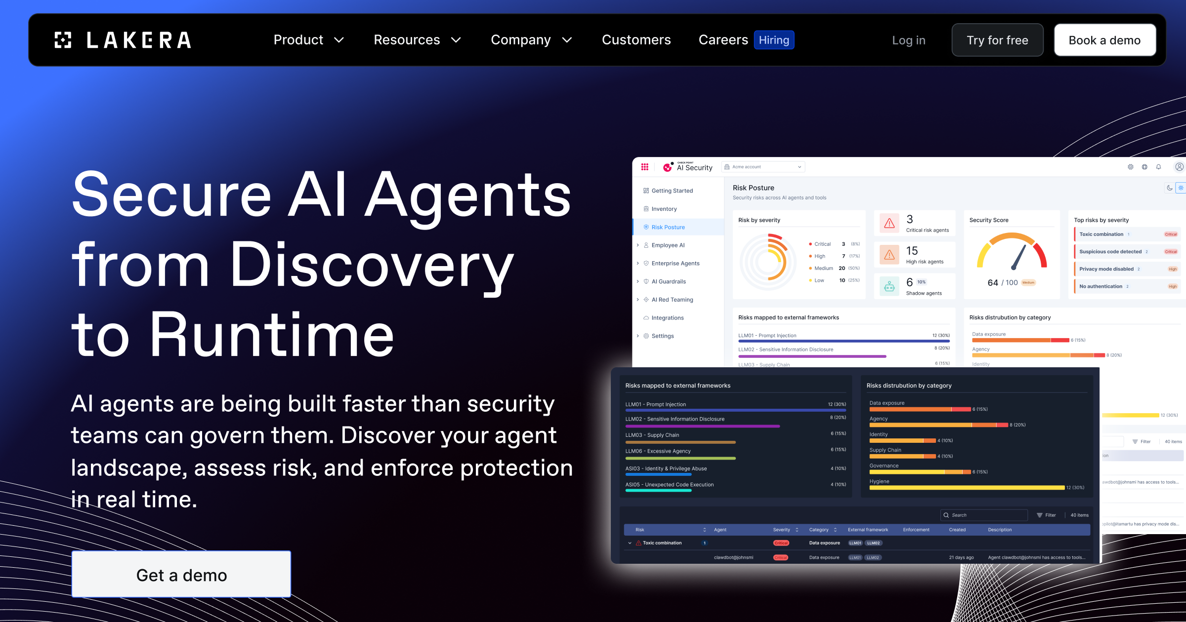 Secure AI Agents from Discovery to Runtime