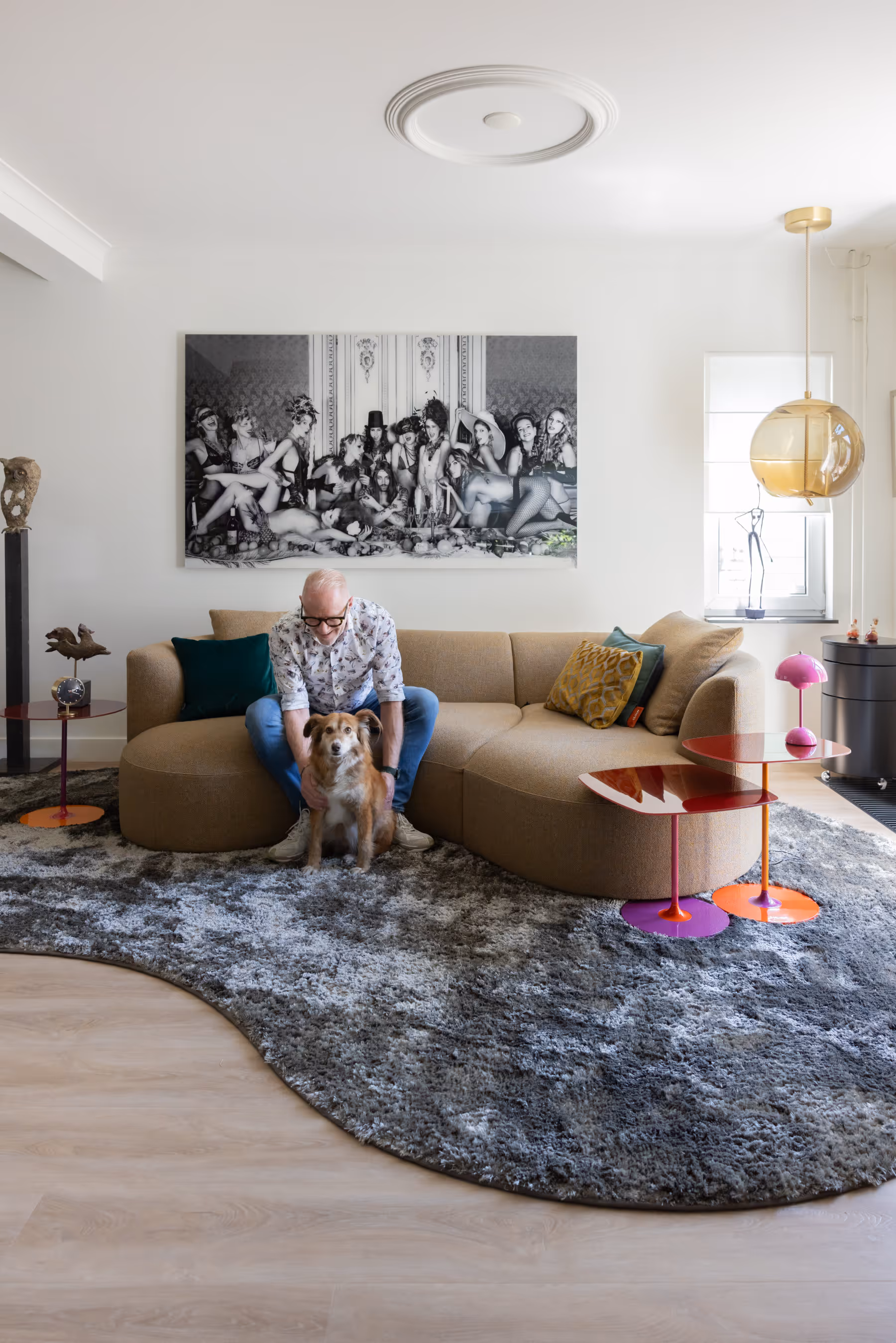 Bank met organische vorm