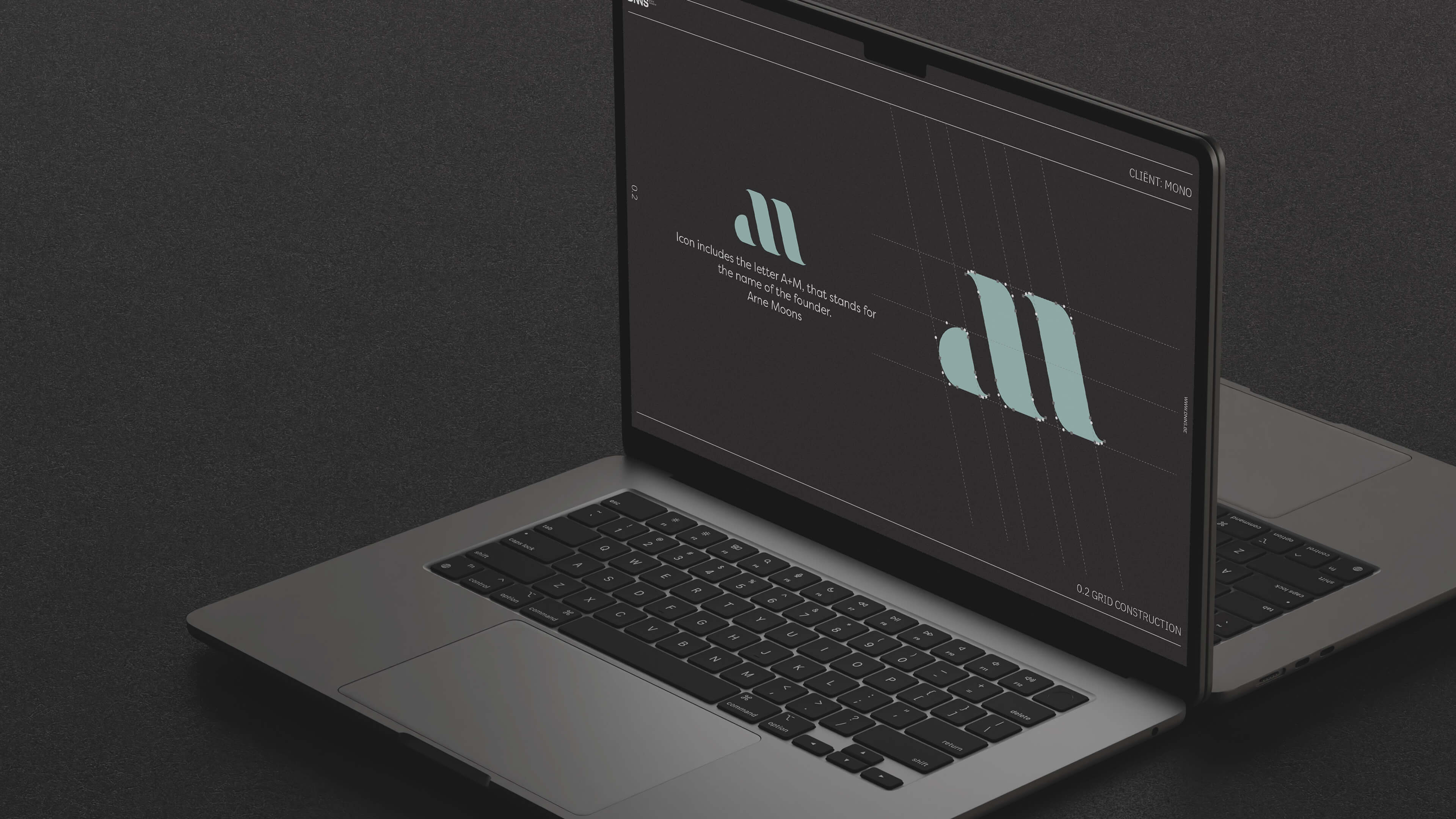 Mono merkidentiteit retail lifestyle brand design visuele identiteit — DNNS
