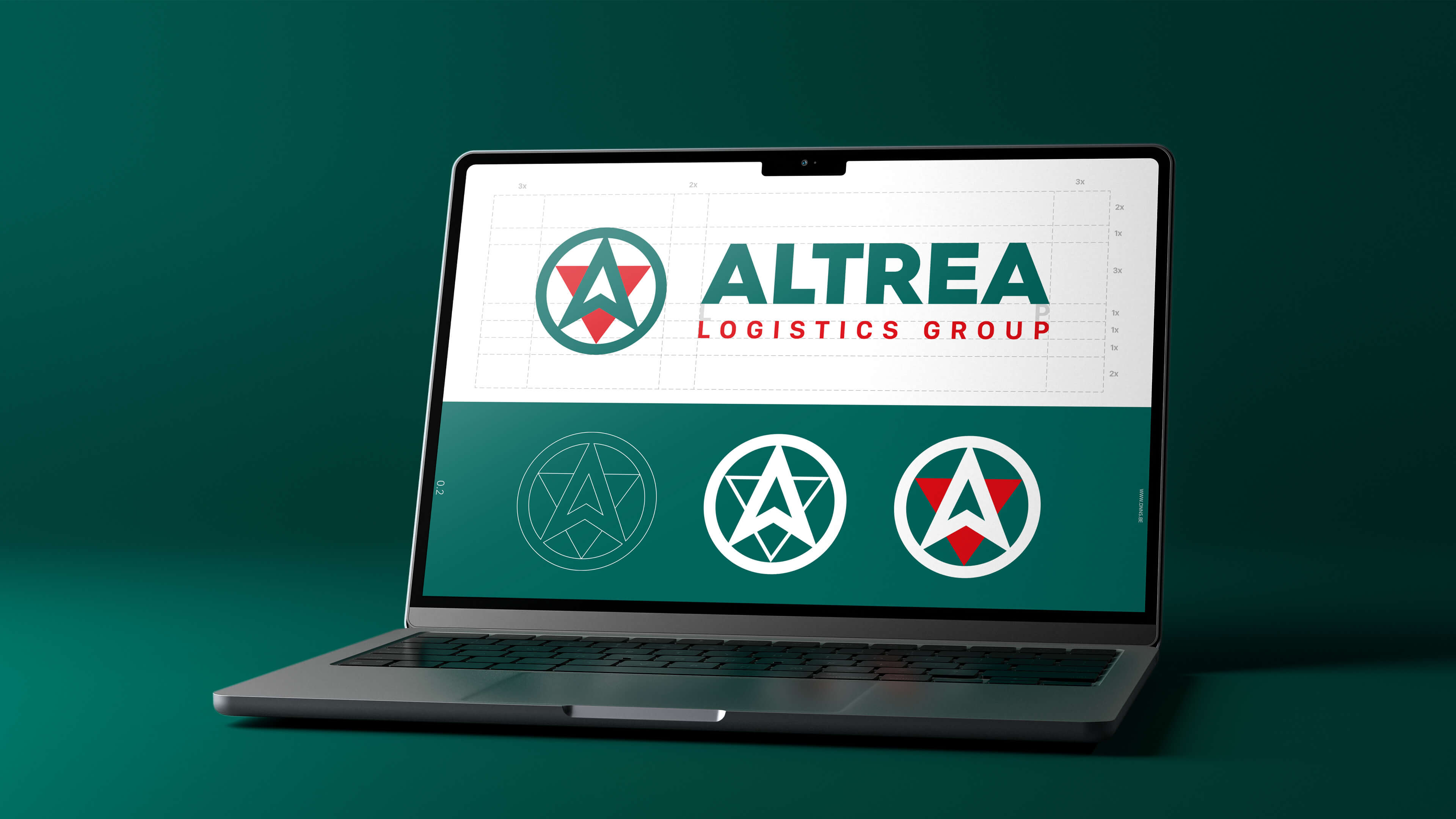 Altrea Logistics rebranding merkidentiteit transport logistiek B2B België — DNNS