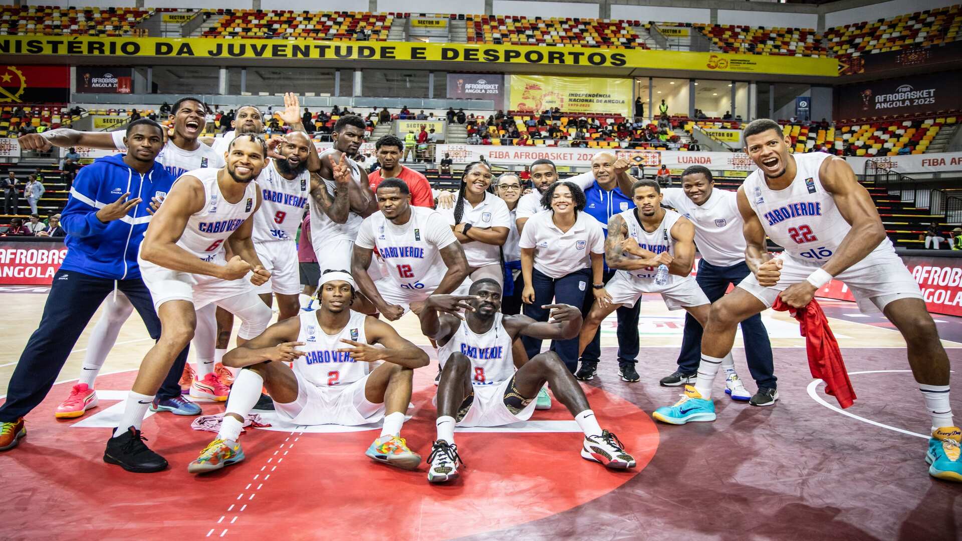 Angola Survives Blue Sharks attack to reach first AfroBasket semifinals in a decade