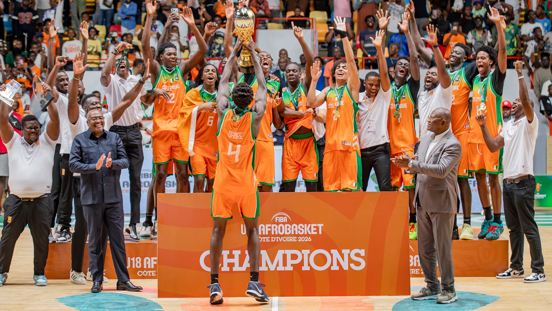 Côte d’Ivoire Make History with U18 AfroBasket Triumph Over Senegal