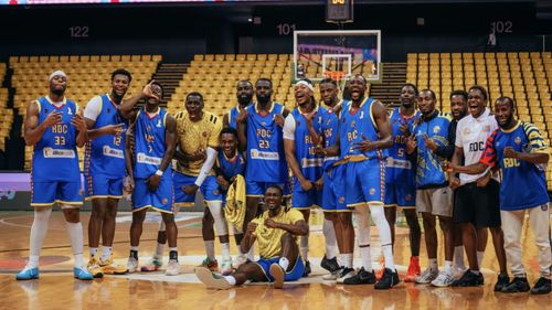 DR Congo celebrate win over egypt