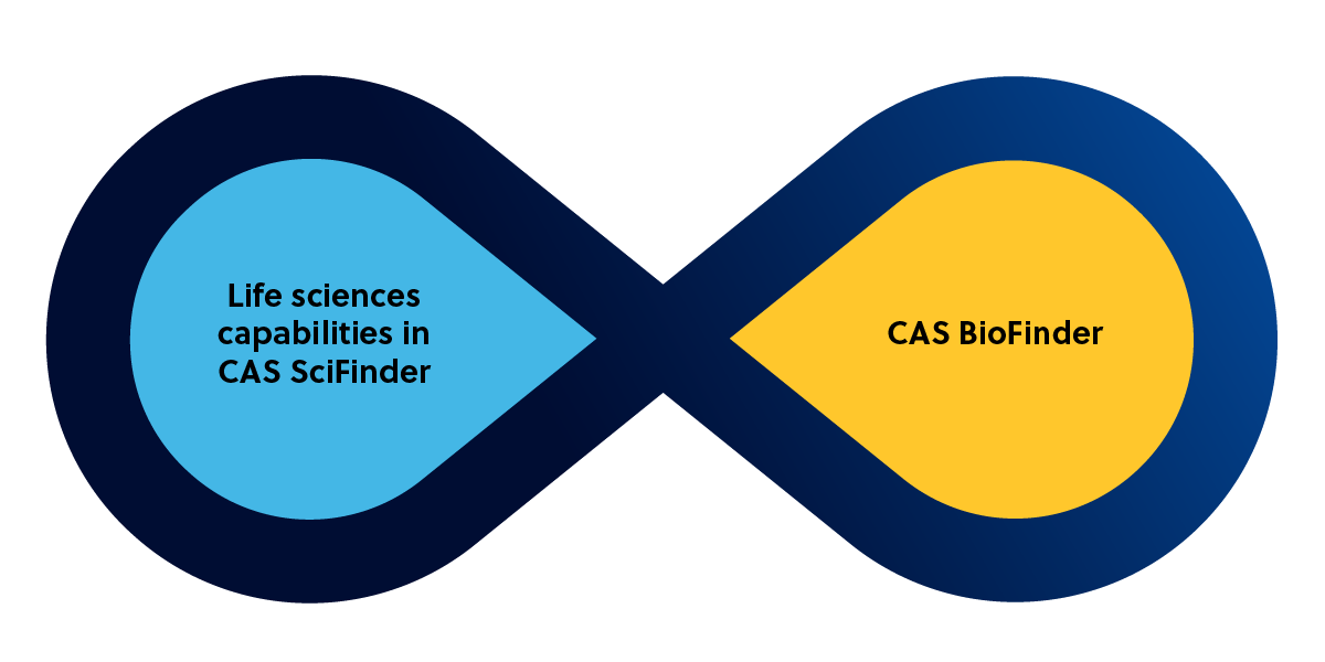 Image of an infinite loop for Life sciences and BioFinder