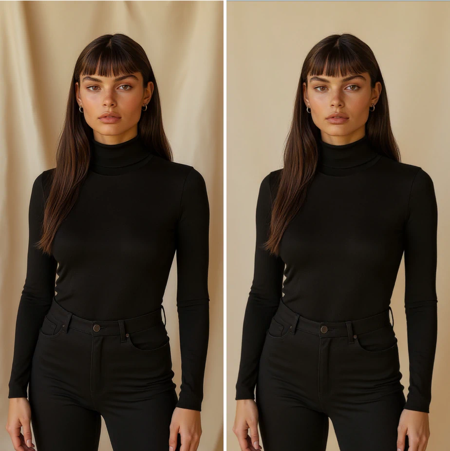 Remove wrinkles from background