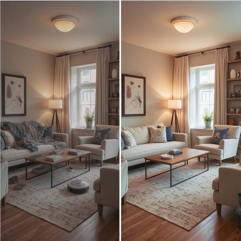 Real estate photography editing