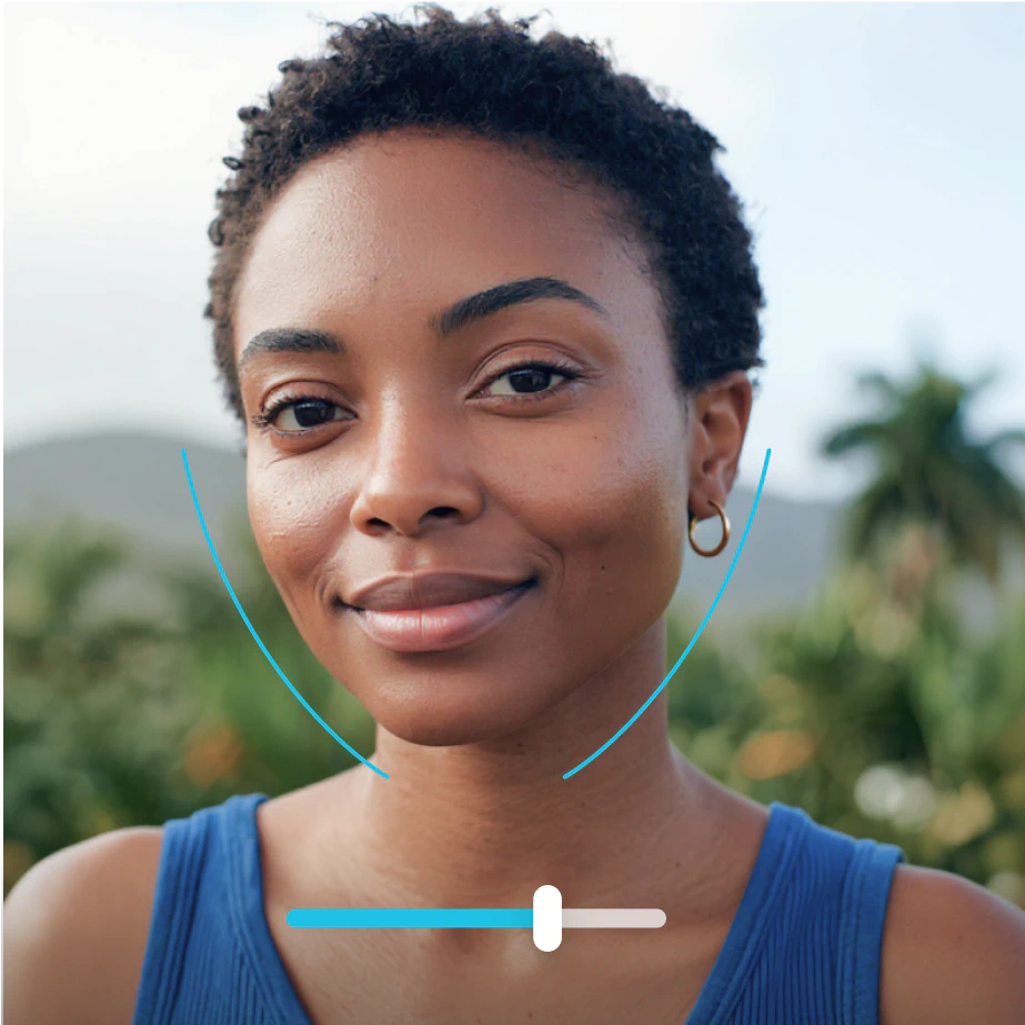 AI smile filter & generator