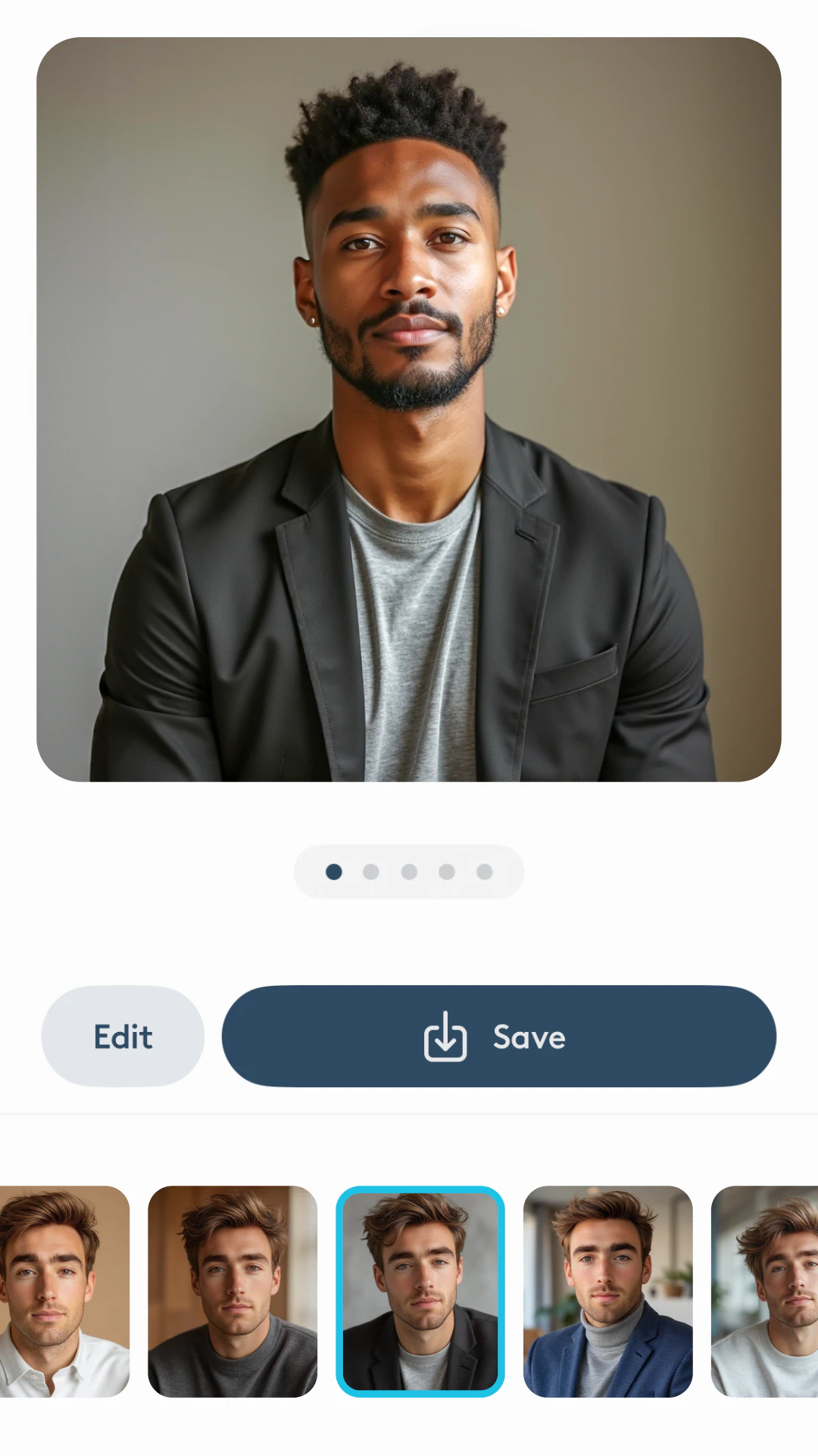 How to create professional headshot for men