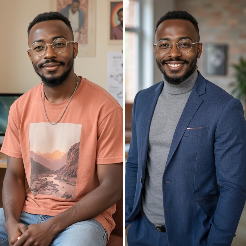 Male real estate headshots