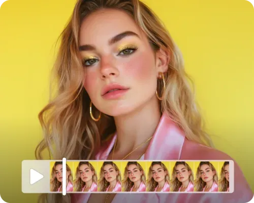 Edit makeup in video