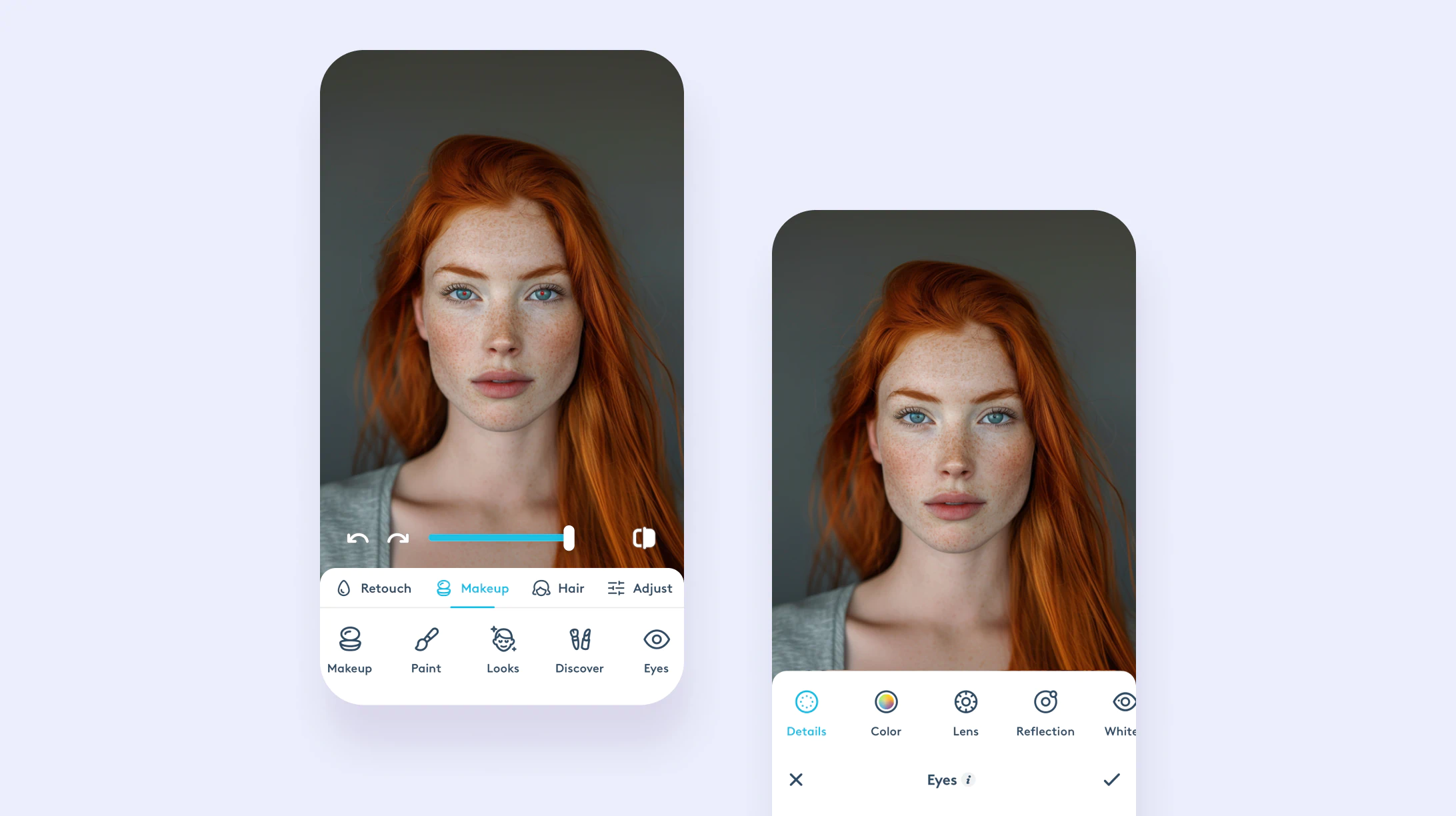 cómo eliminar ojos rojos en fotos con Facetune