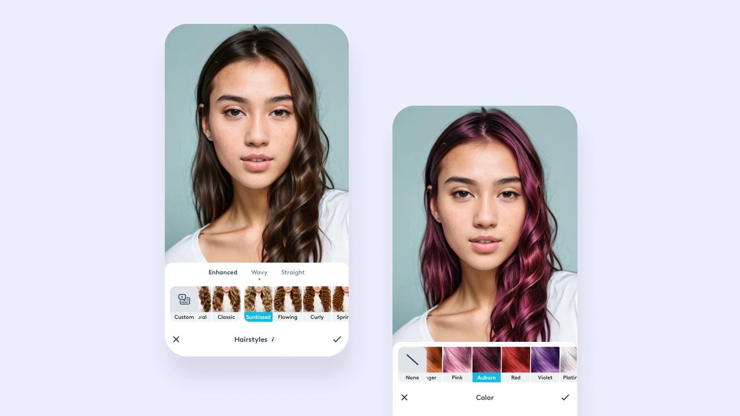 Remove Stray Hair In Photos With Facetune’s Colors Feature