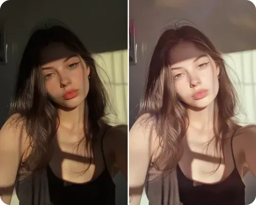 Shadow remover for photos