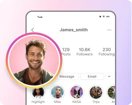 Create a profile picture