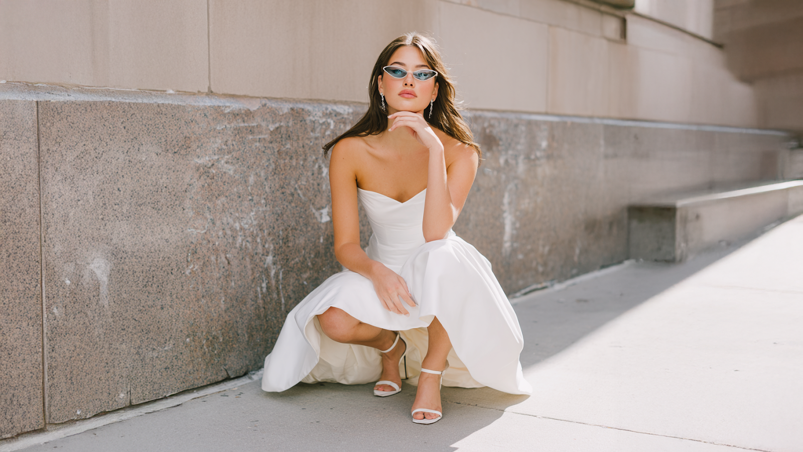 wedding dress try on at home