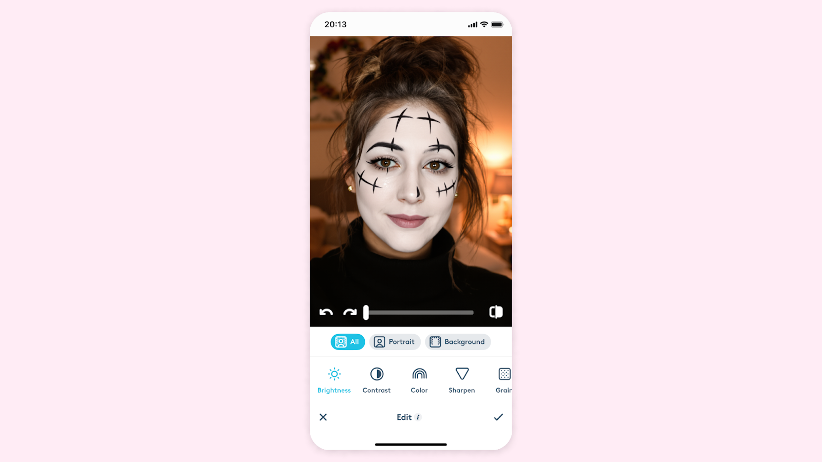 try halloween makeup 2025