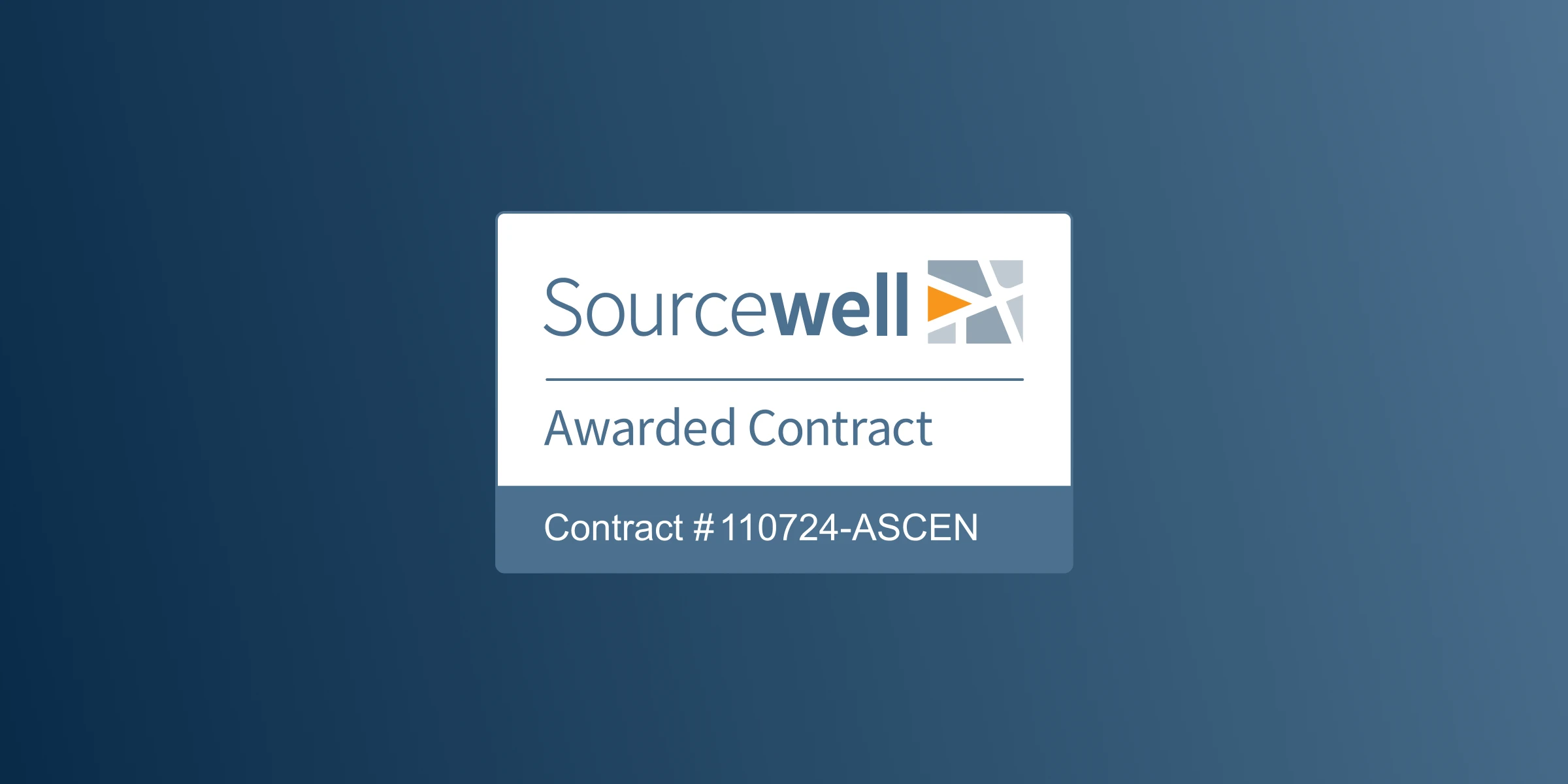 Ascendum Solutions has been awarded a five-year Sourcewell contract for AI and Digital solution development and support services.