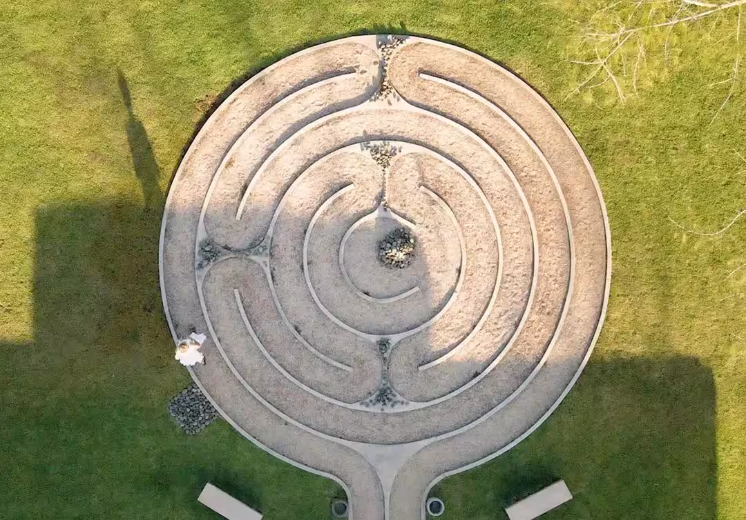 The labyrinth at Rythmia