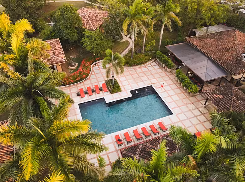 rythmia arial shot vacation resort