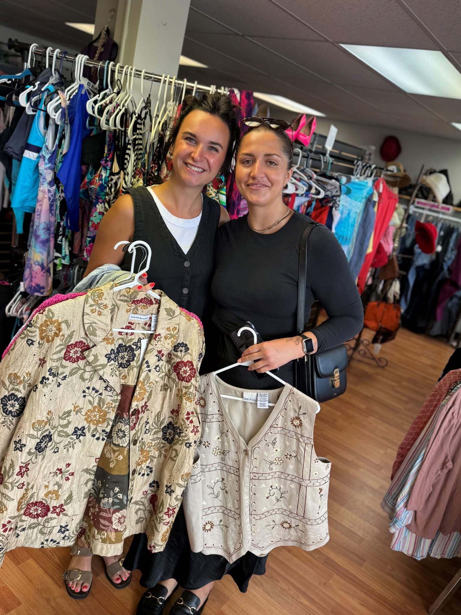 Switch Society members in the community closet