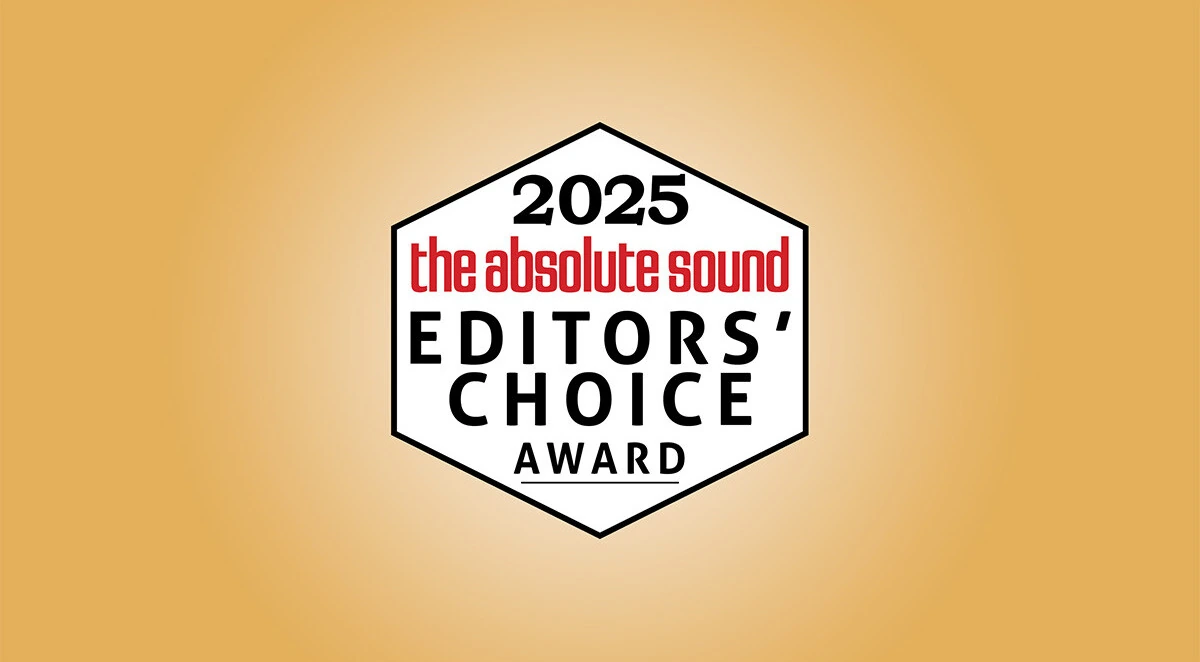 The Absolute Sound 2025 Editors' Choice Award badge
