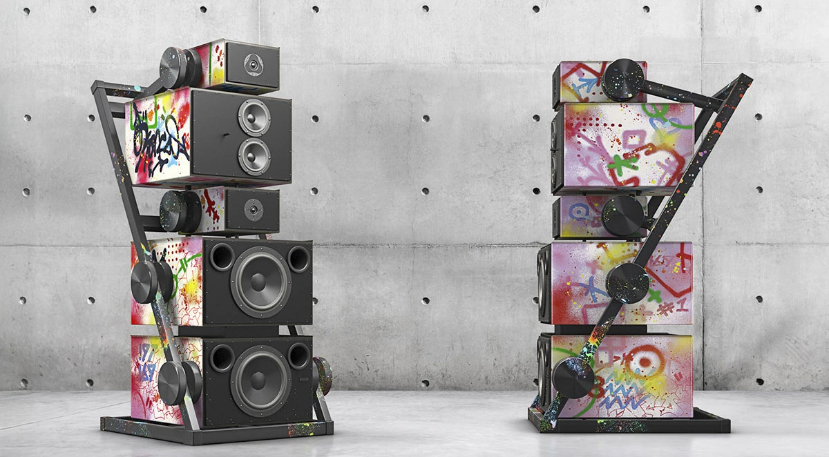 Goldmund Apologue Pinel et Pinel x Kongo loudspeakers