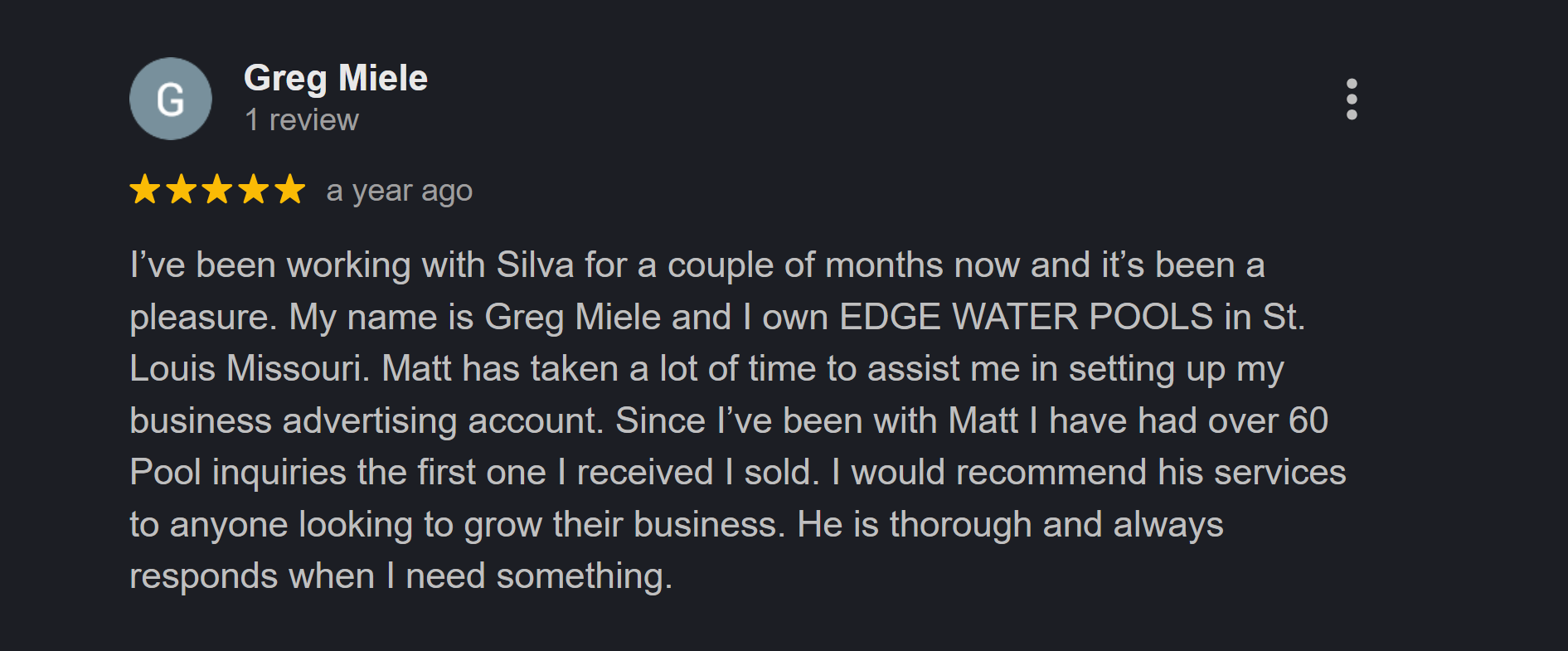 YardReach Outdoor Living Lead Generation Review From Edge Water Pools