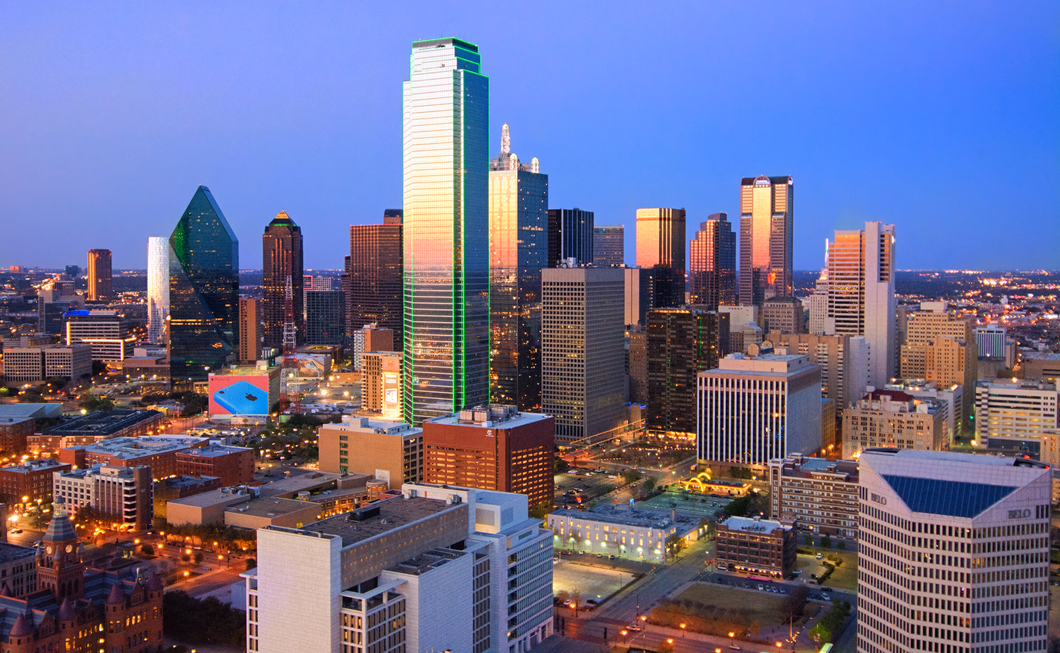 Texas city skyline representing Boyd Bone Dry construction consulting coverage