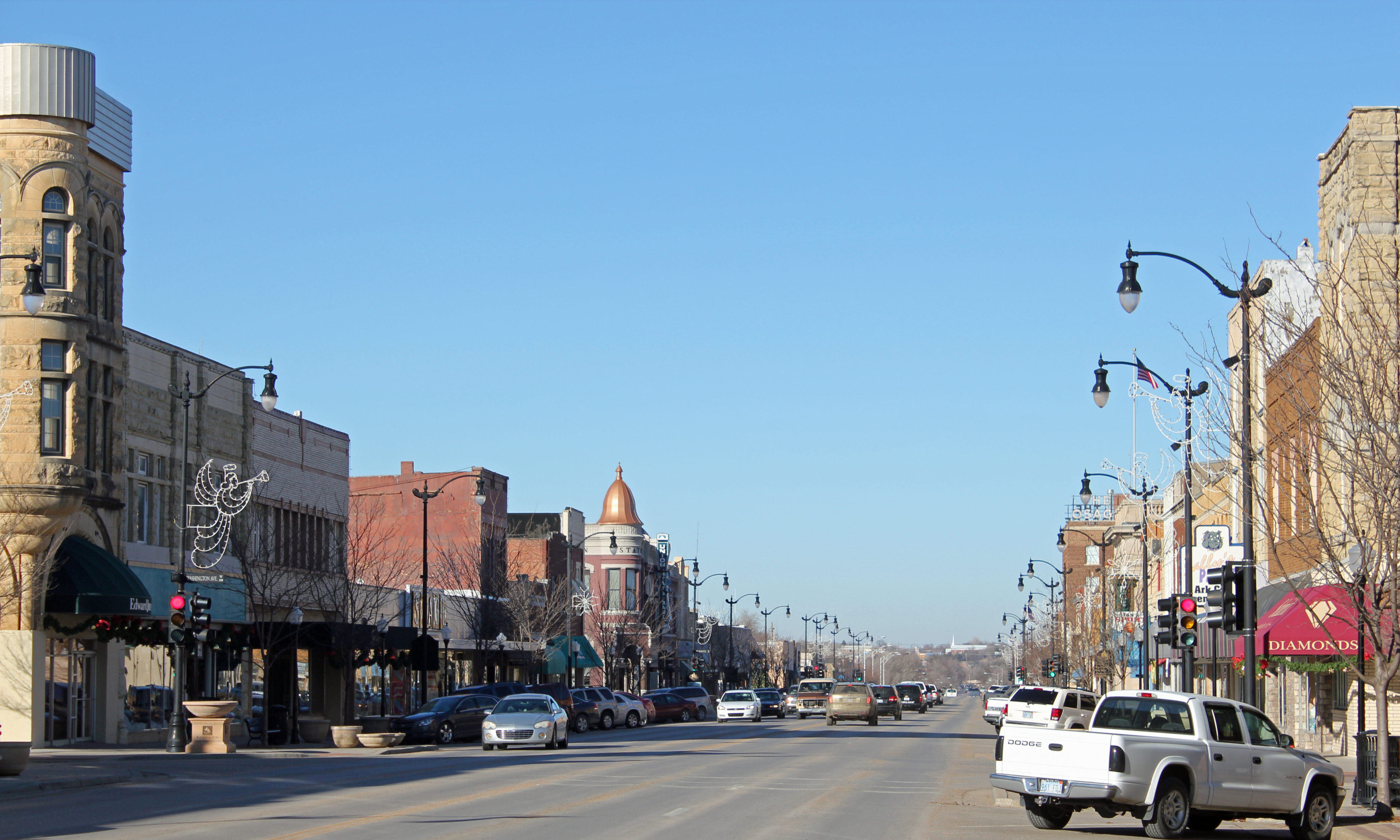 Arkansas downtown streetscape representing Boyd Bone Dry construction consulting coverage