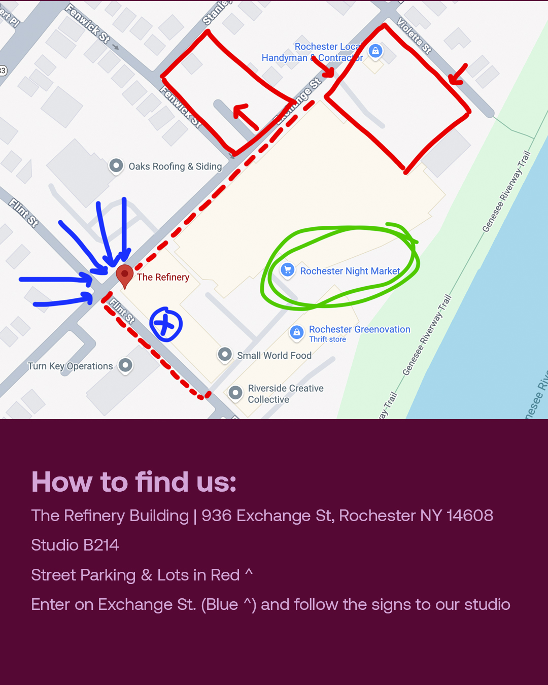 A stack of bold, colorful pillows featuring bright red, red striped, and black floral designs. 