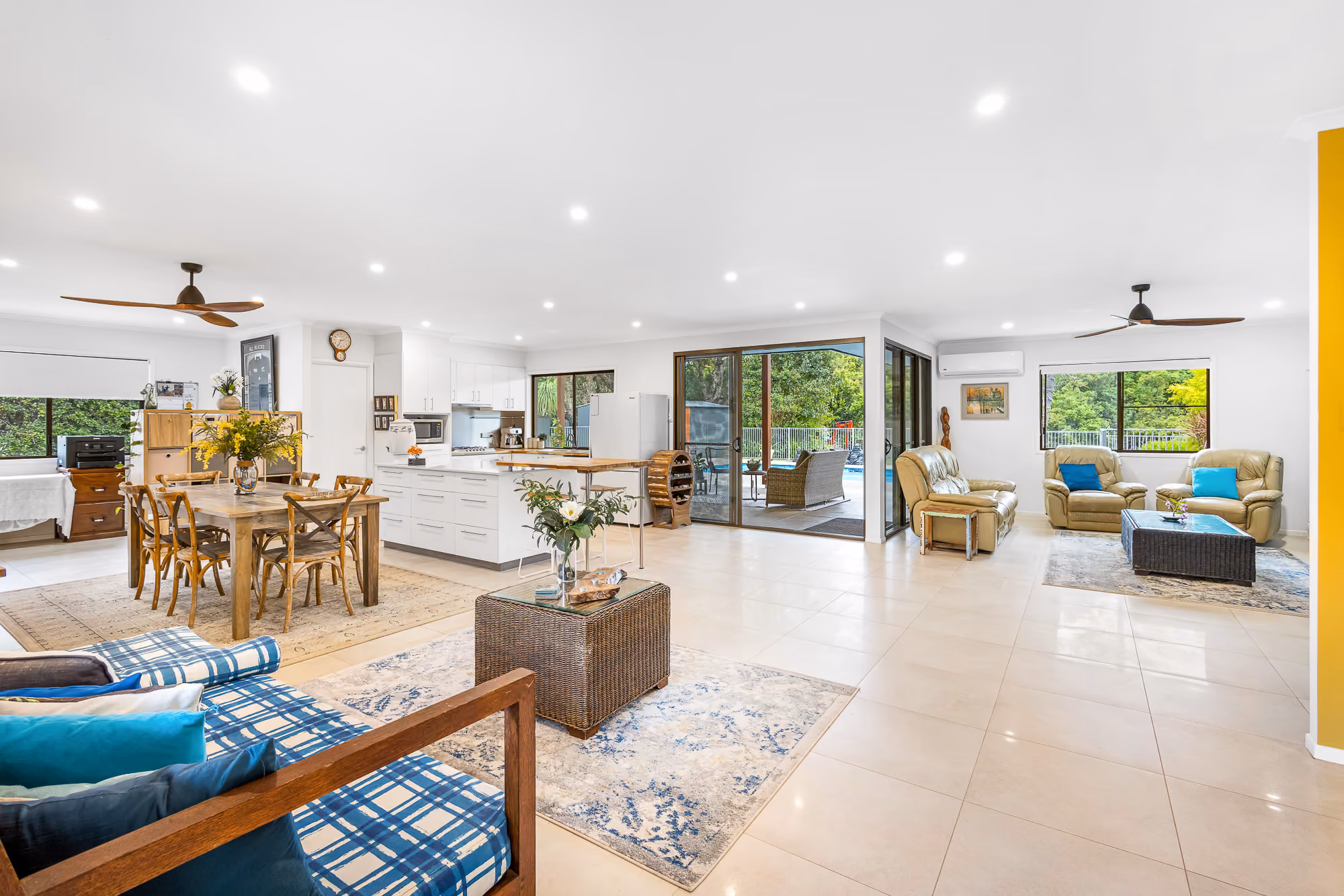 41 Smith Drive is presented to the market as an updated and upgraded, pristine, 4712 sqm property right in the heart of Mooloolah Valley. With ample, fully fenced, flat lawn for the kids to play or pets to roam, along with developing orchards in the front, and a paddock and open stable with a tack room perfect for two horses, this property is the essence of serene acreage living.